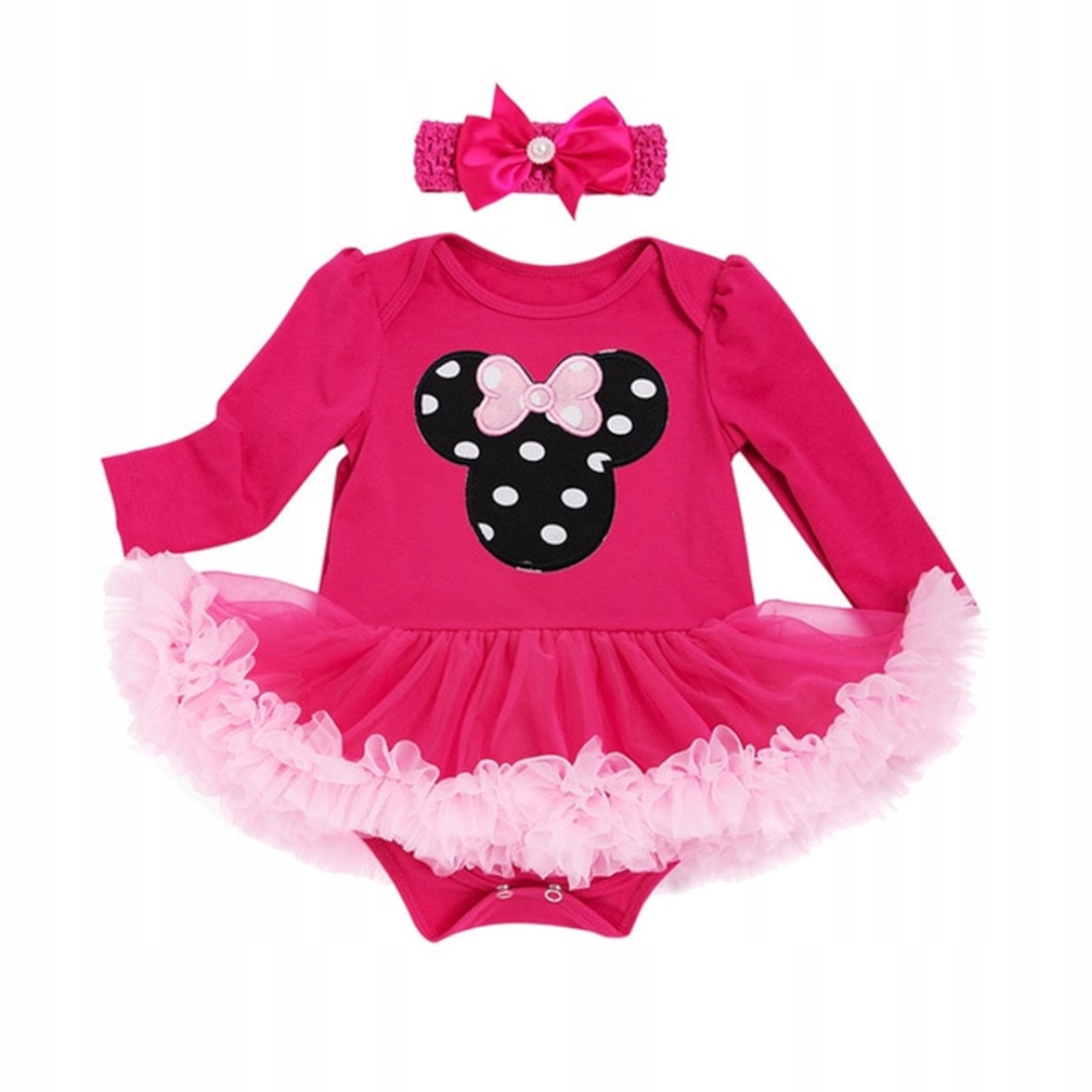 

Komplet 74 body sukienka opaska myszka