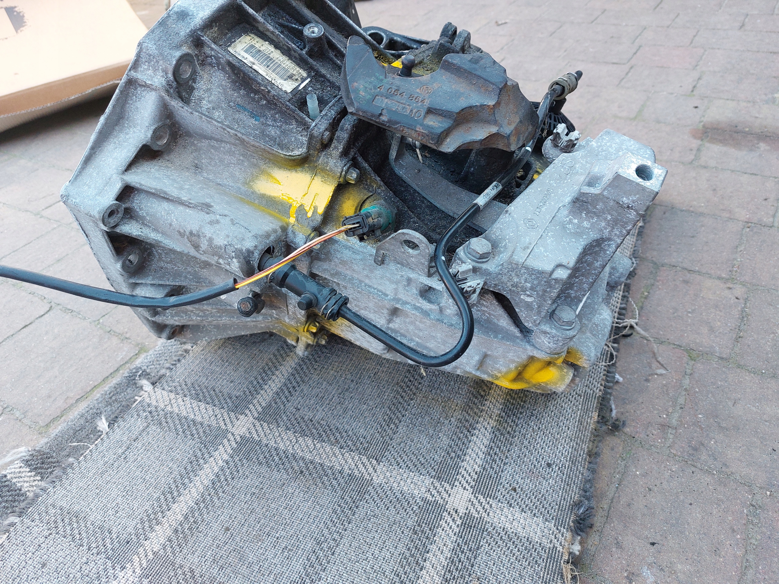 Getriebe RENAULT SCENIC III 1.5 DCI TL4A018