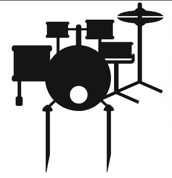 

Perkusja Topper Dekor tort instrument muzyka 14cm