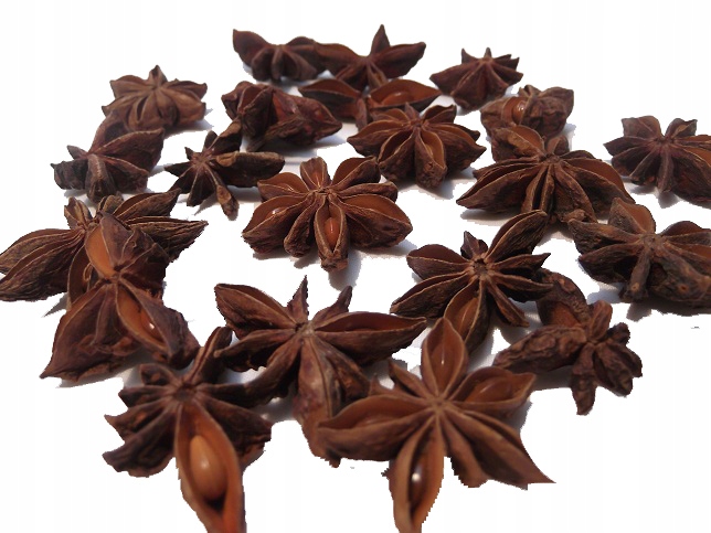 ANYŻ DEKORACYJNY SUSZ 10 GWIAZDEK ANYŻU GWIAZDKI