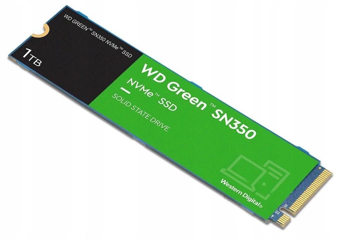 Ssd disk M.2 NVMe Wd Green SN350 1TB 3200 MB/s