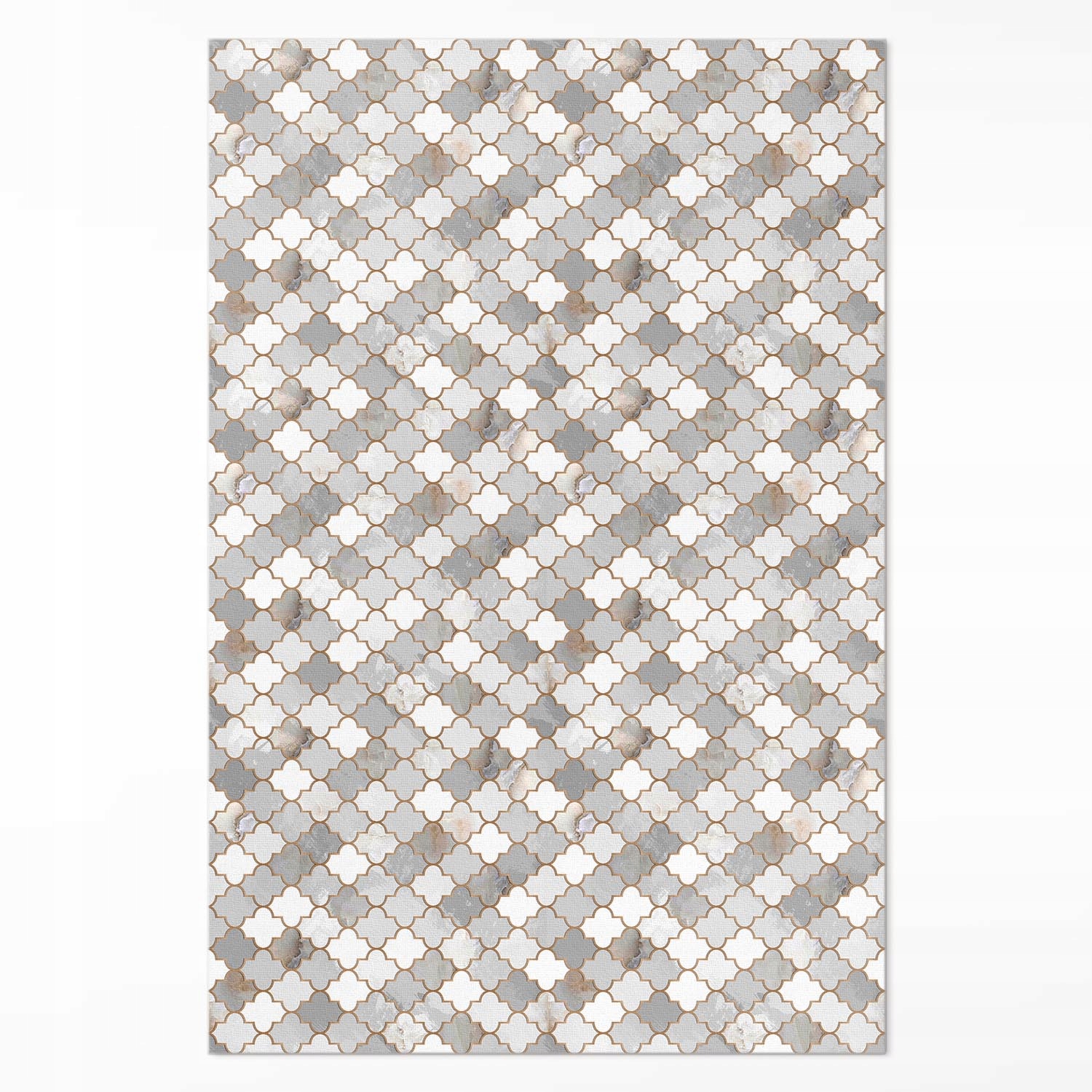 Koberec Vinyl do bytu Módna kamenná mozaika štýlové dlaždice 120 x 180 cm