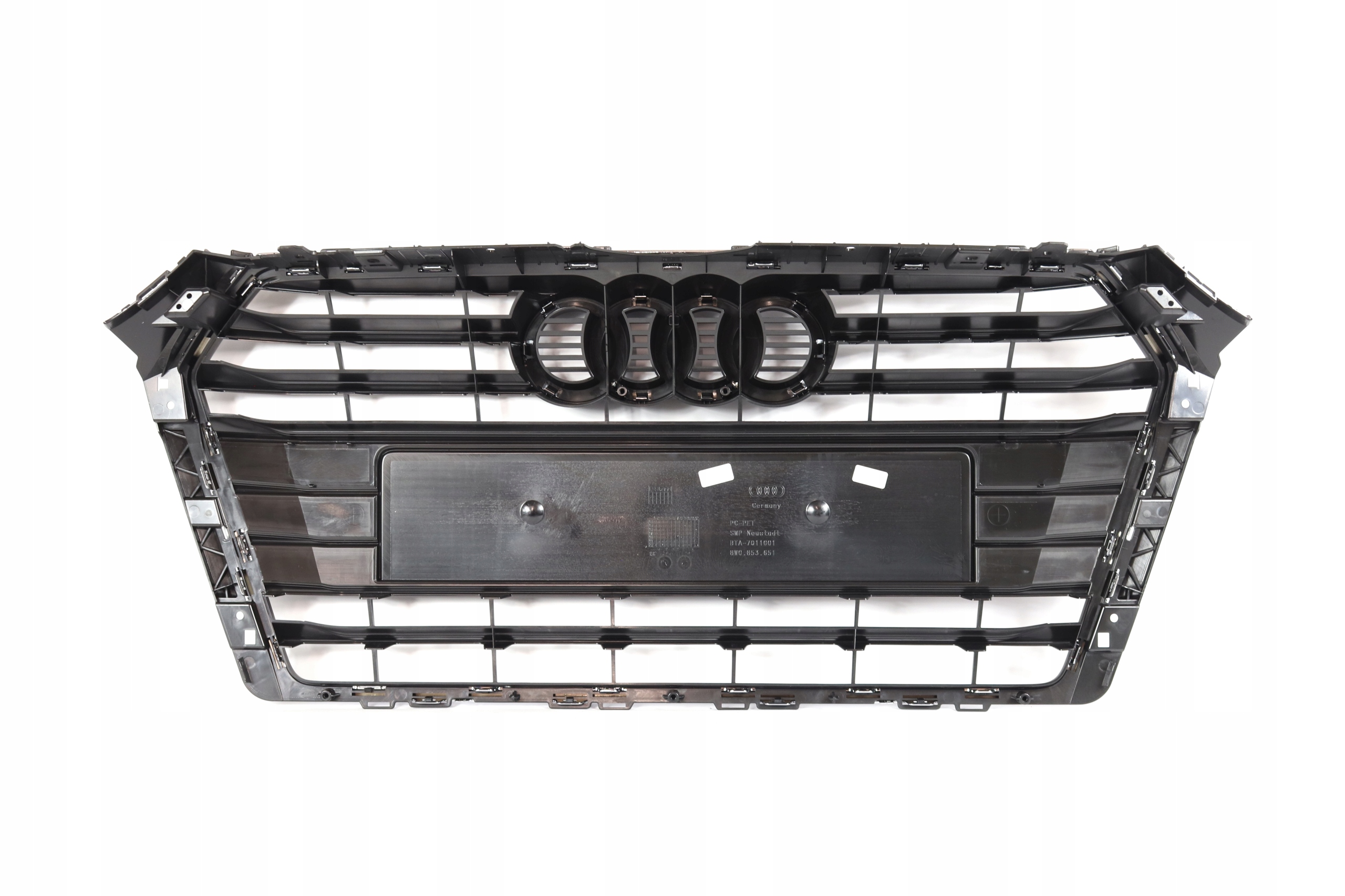 ATRAPA CHŁODNICY GRILL PRZÓD PRZEDNI AUDI A4 B9 CZARNY CHROM ORYGINAŁ ASO Numer katalogowy części 8W08536513FZ