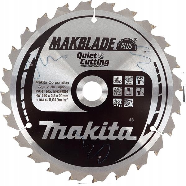 Kotoučová Pila Na Dřevo 255x30 mm 40 Zubů Makblade