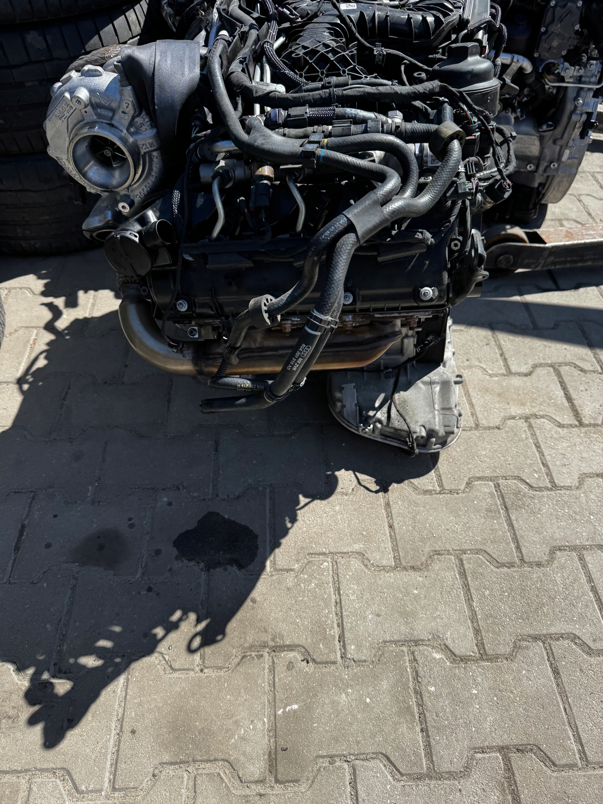 engine complete AUDI 3,0 TDI DCP