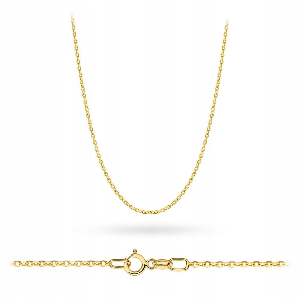 Zlatý Řetízek Diamantovaný pr. 585 Rolo 50cm 14k