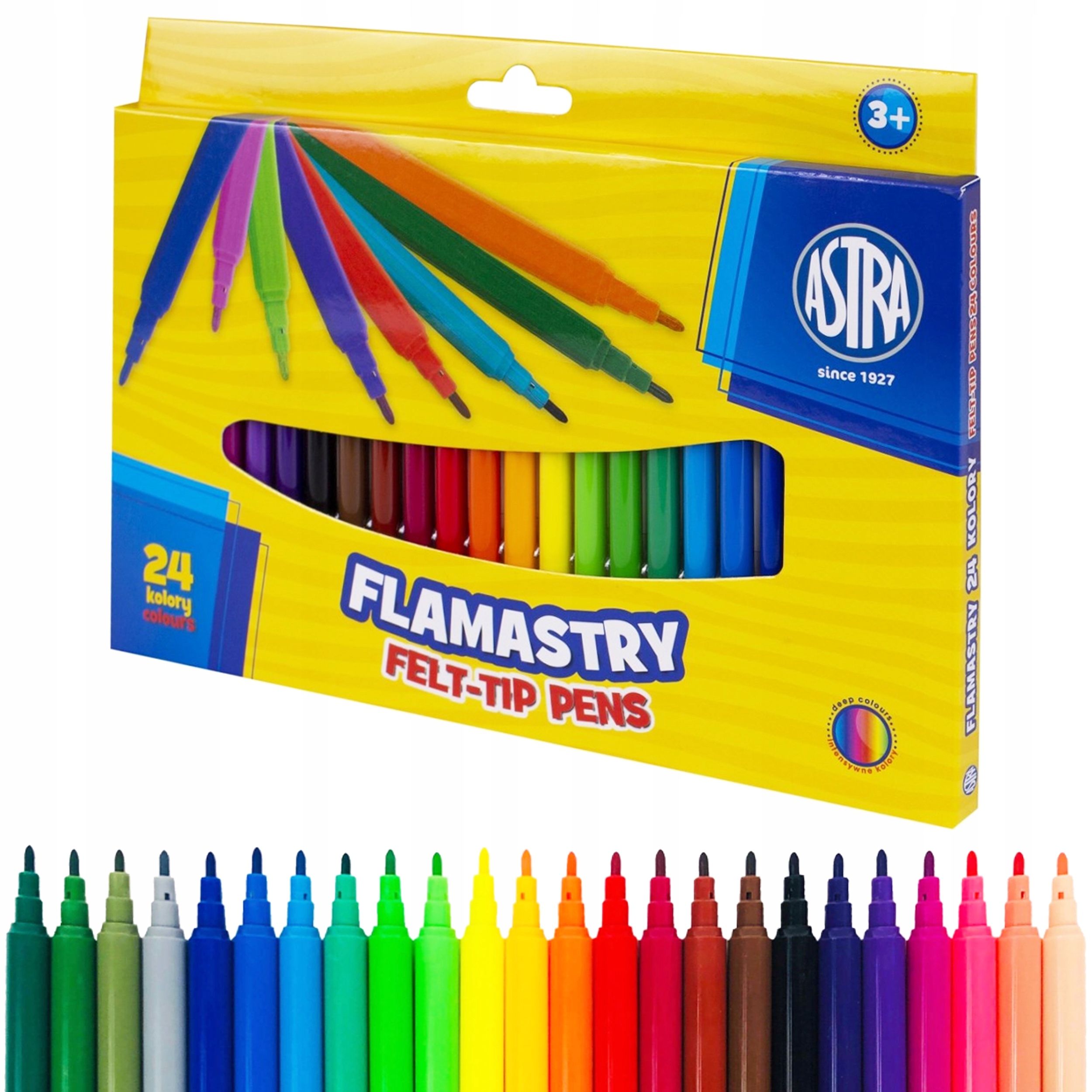 

Flamastry Szkolne Zestaw 24 Astra