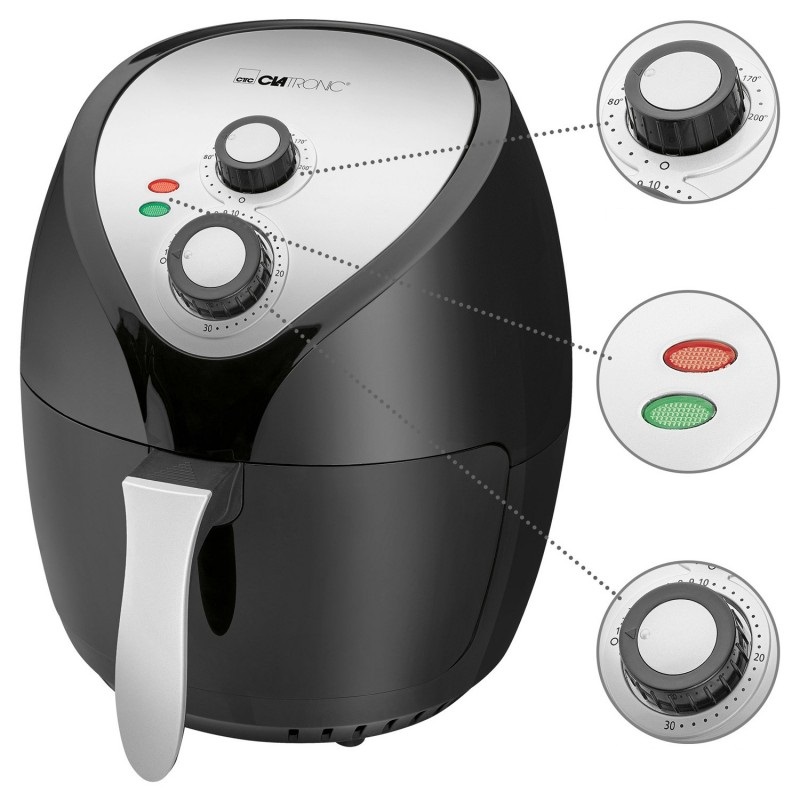 DUŻA BEZTŁUSZCZOWA FRYTKOWNICA FRYTOWNICA BEZ TŁUSZCZU 3,6L 1400W