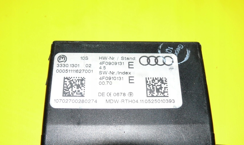 IMMOBILIZER computer control unit ignition AUDI A6 C6 3.0 TDI 220KM BMK 04-08