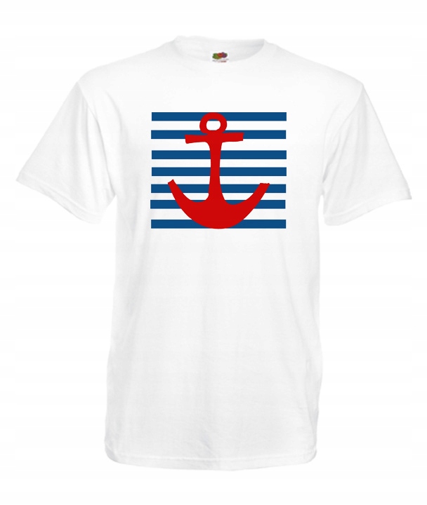 

S Koszulka Męska Żeglarz Marynarz Kapitan Ahoy