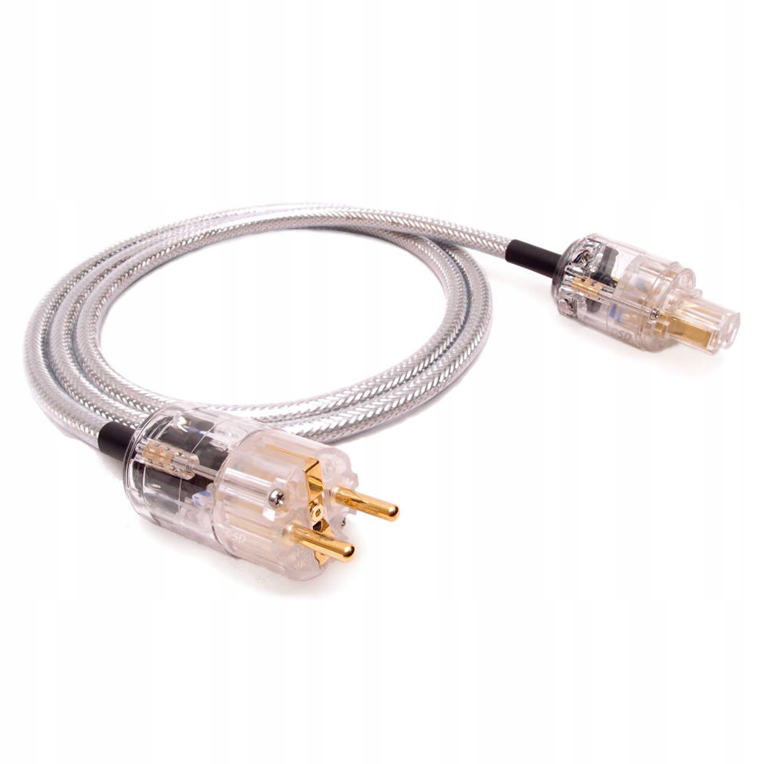 Tomanek TPC Gold przewód zasilający do sprzętu audio video POWER CABLE 0,5M