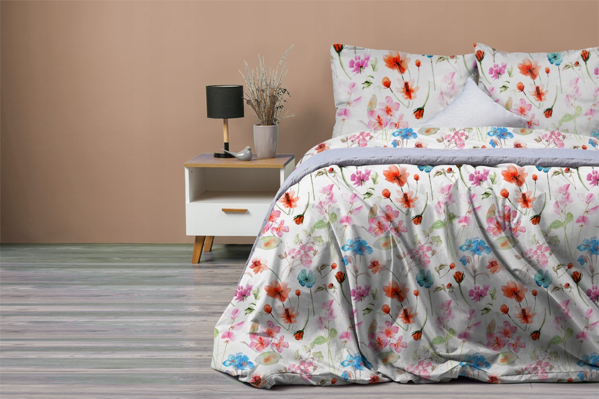 Povlečení Komplet Povlak na polštář 200x220 2x 70x80 Konsimo