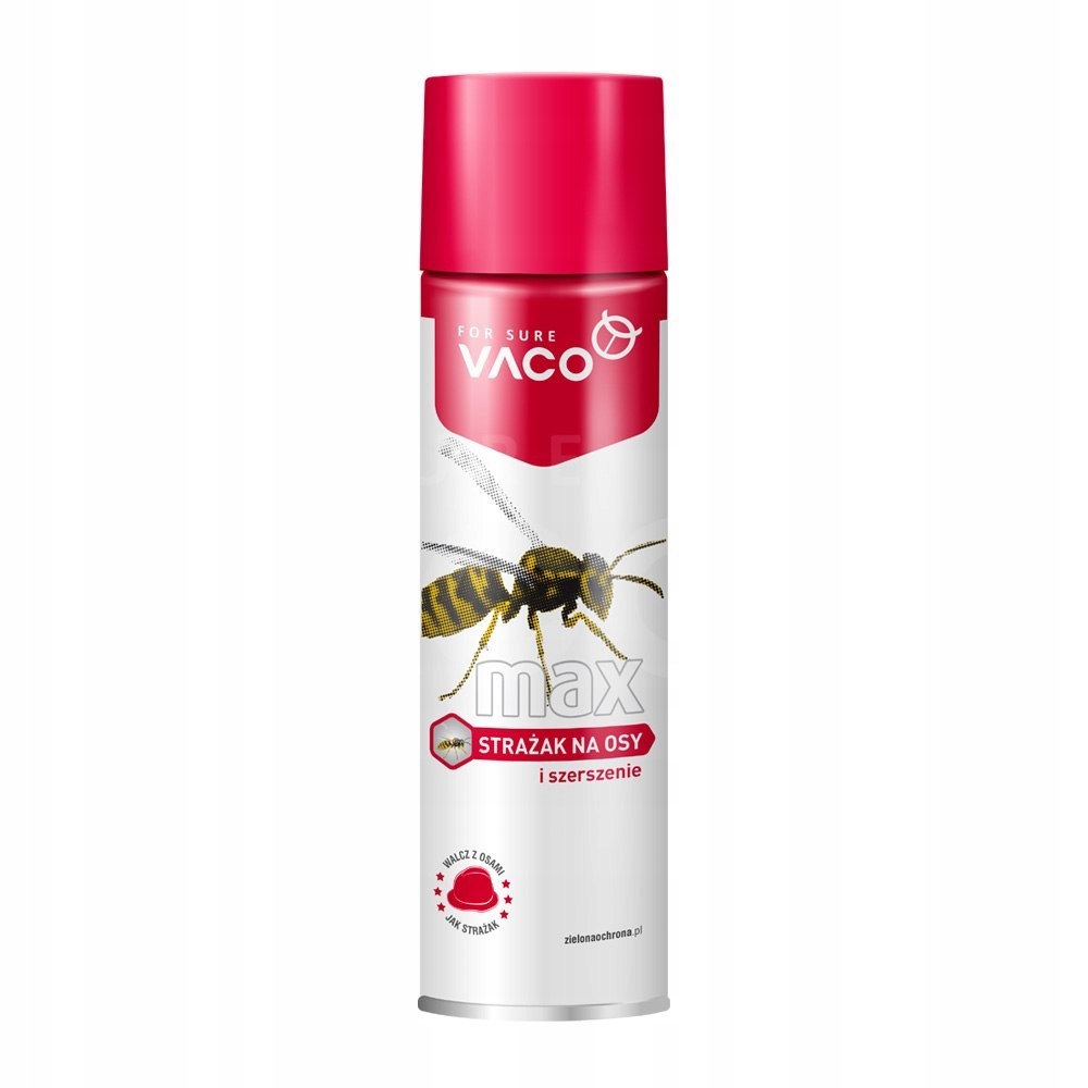 

Spray na Osy i Szerszenie Max 400ml Vaco Strażak