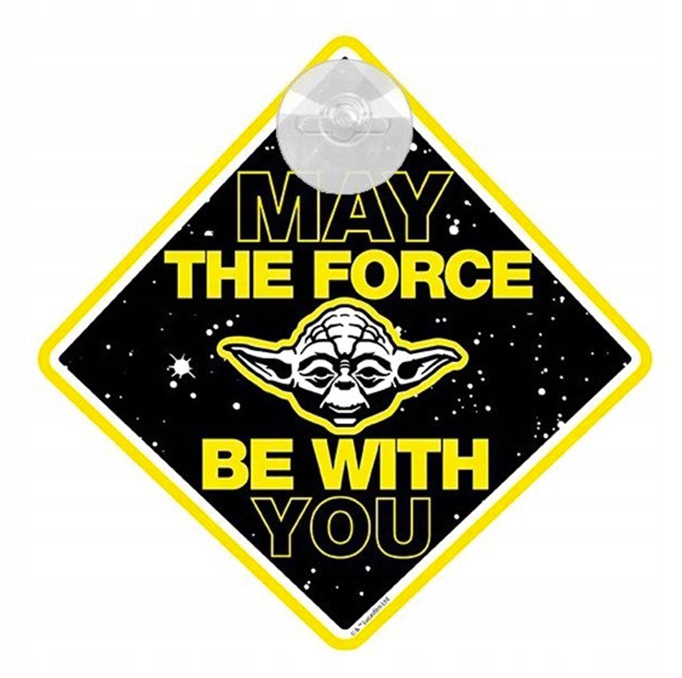 

Star Wars, Yoda M3D86 Tabliczka Odblaskowa