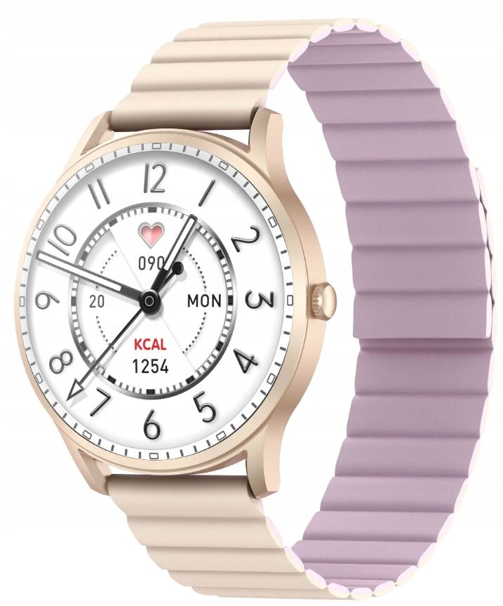 Smartwatch Kieslect inteligentny zegarek Bluetooth Lora Gold