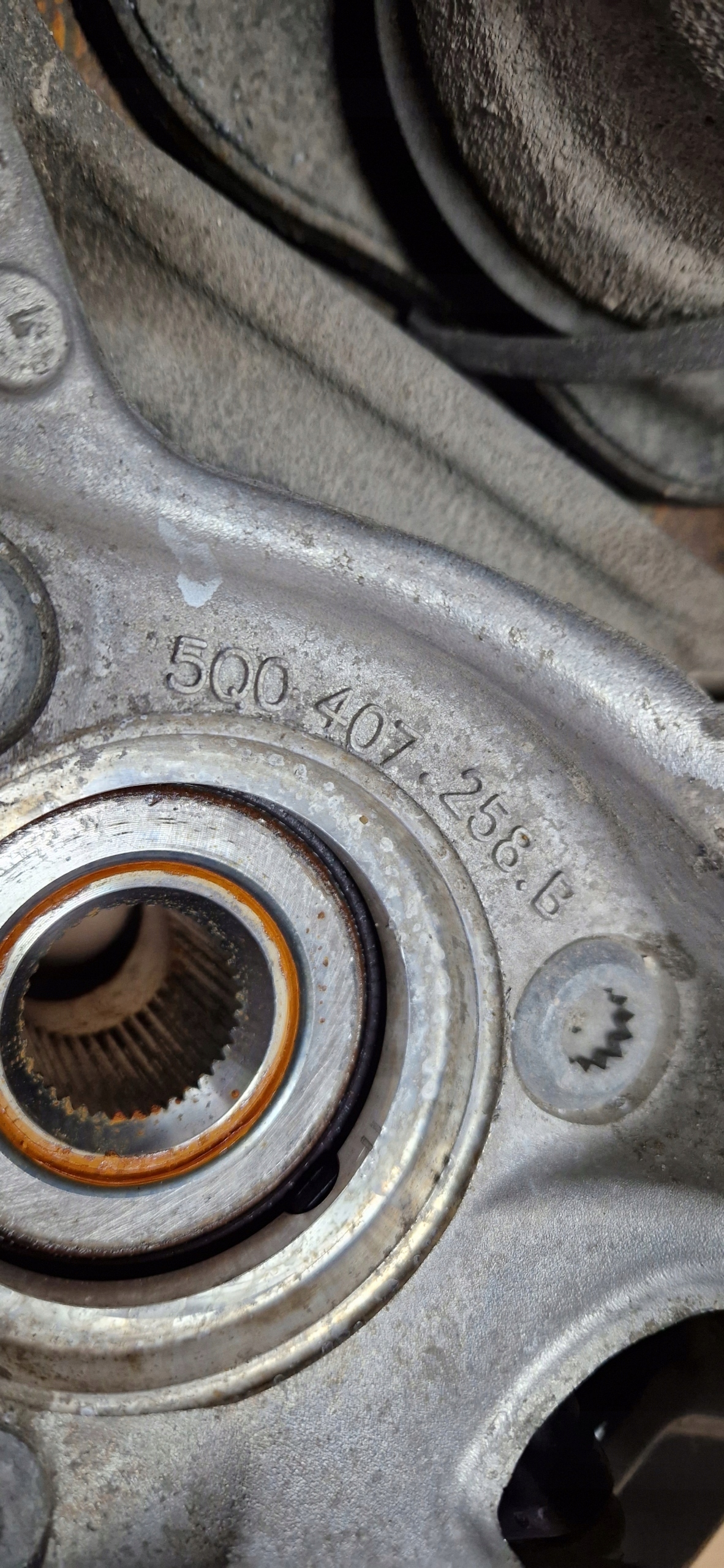 swing caliper disc 5Q0407258B TIGUAN KODIAQ
