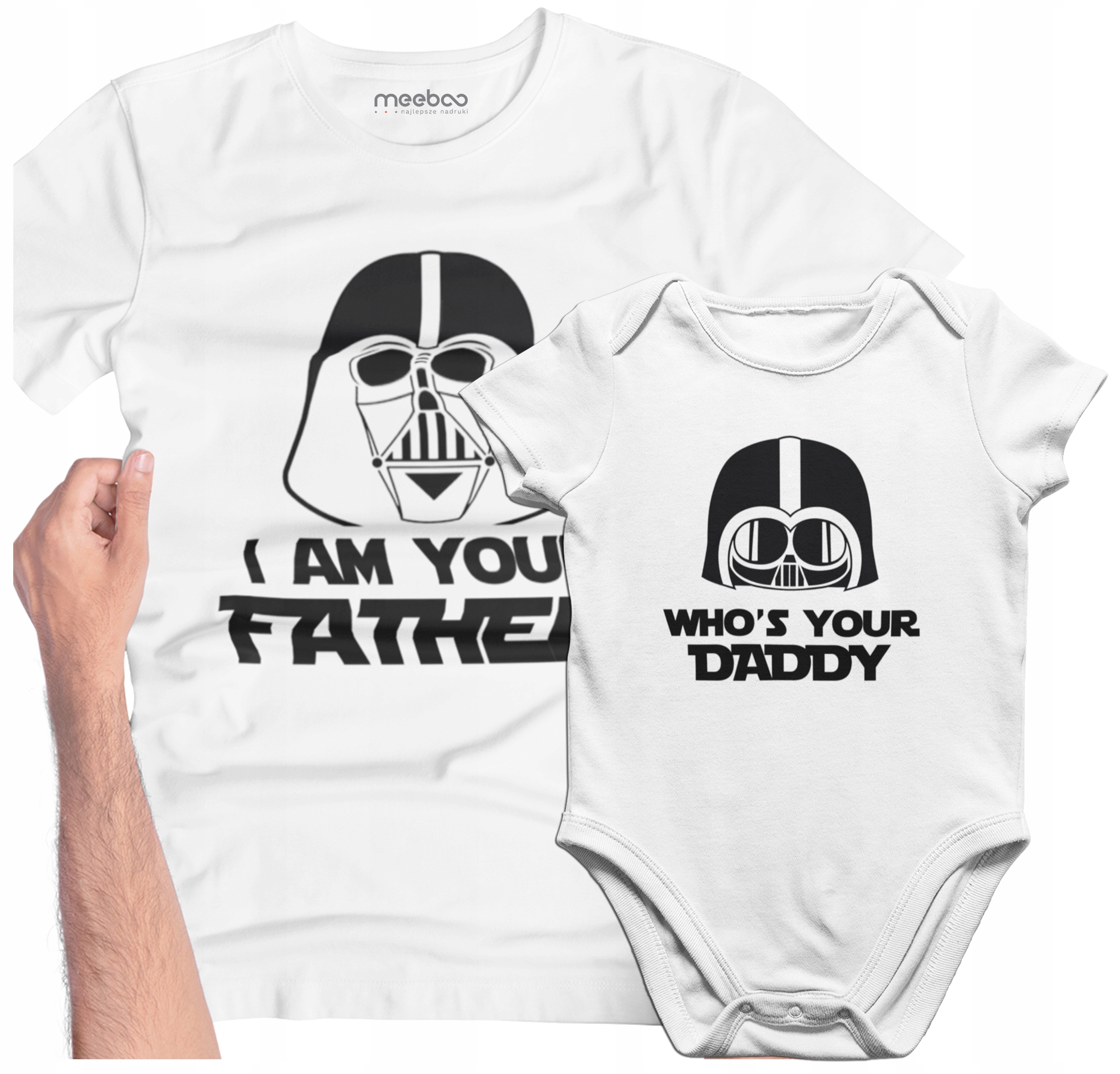 

Zestaw Koszulka Body I Am Your Father Darth Vader