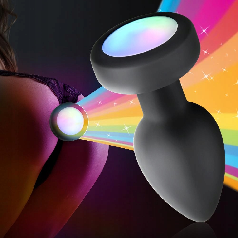 LUMINOUS Silikonowy Wibrujący Korek Analny z Pilotem Dla Mężczyzn i Kobiet — miniatura 5