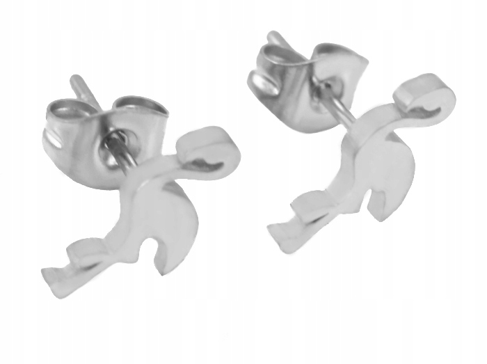 

Kolczyki Srebrne Flamingi - Stal Chirurgiczna