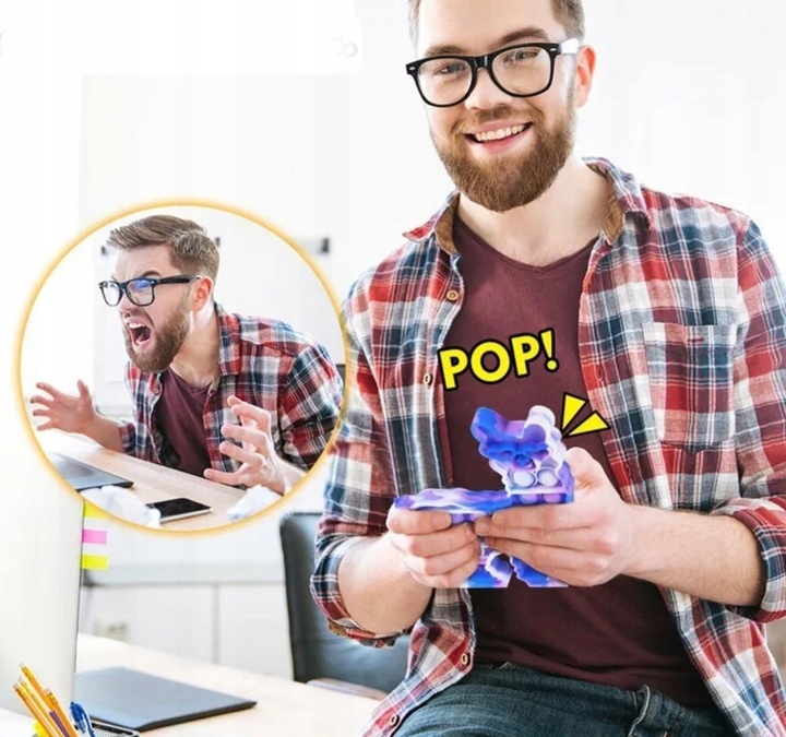 POPIT PUSH BUBBLE POP IT LAMA ALPAKA ZABAWKA SENSORYCZNA BĄBELKI POPIT Bohater brak