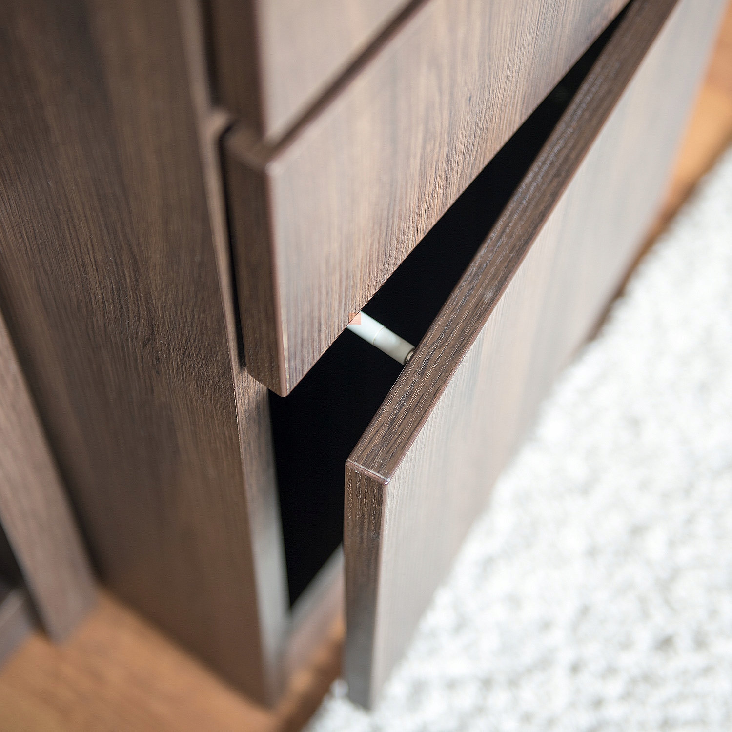 2x ODBOJNIK DO DRZWI AMORTYZATOR PUSH TO OPEN GUMA BIAŁY Szerokość produktu 1 cm