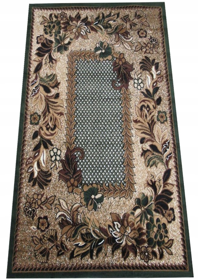 Kusový koberec Alfa zelený 01 90x310