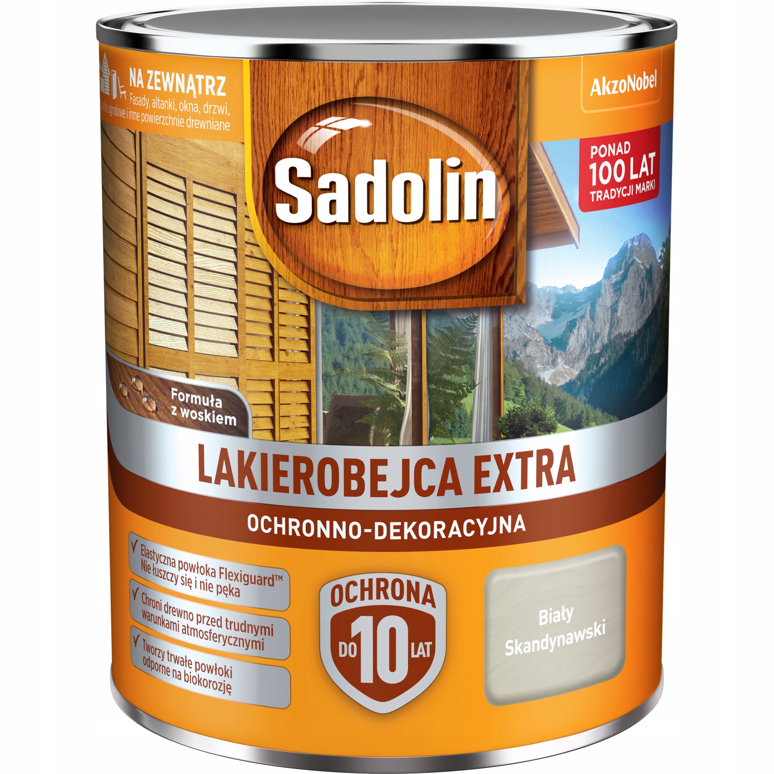 Sadolin Extra Biały Skandynawski