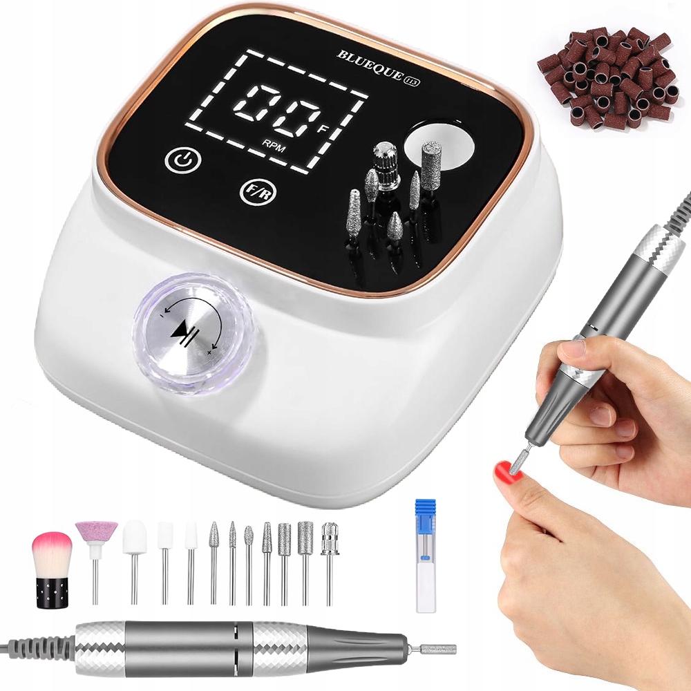 Bruska Na Nehty Manikúra Pedikúra 50W Výkonná Ideální Do Domácnosti I Salonu
