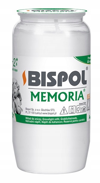 

Wkład olejowy WO2 24H/9,5cm Bispol