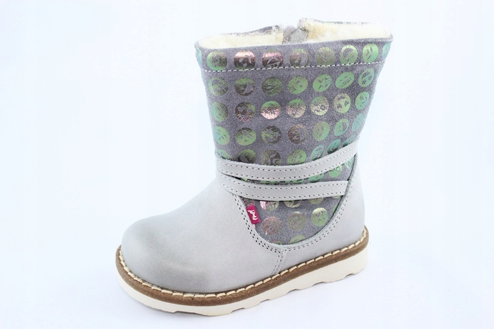 Emel E2597b kozaki ocieplane, buty zimowe r 23