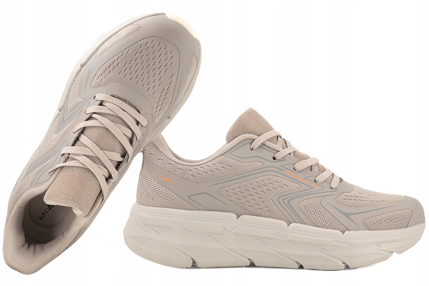 McArthur MC23 Sportovní Boty Pánské Tenisky Pu šedá 42 Šedá