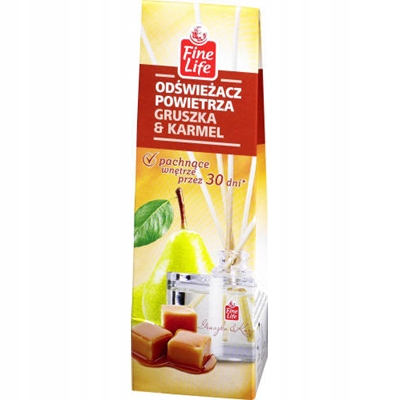 

Odświeżacz powietrza Gruszka Karmel 50ml