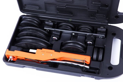 Kušová Ohýbačka Pre Medené Metrické Rúry, Sada 7 Hlavíc CH-505 M