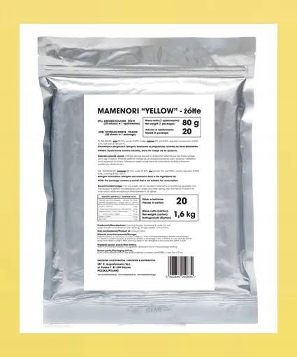 

Papier sojowy mamenori żółte do sushi, 20szt 80g