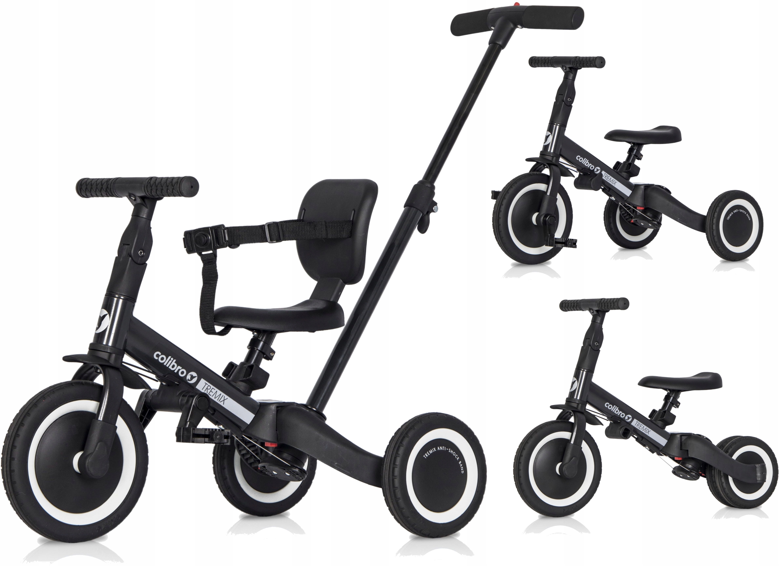 Rowerek biegowy jeździk dzieci Tremix 6w1 pchacz