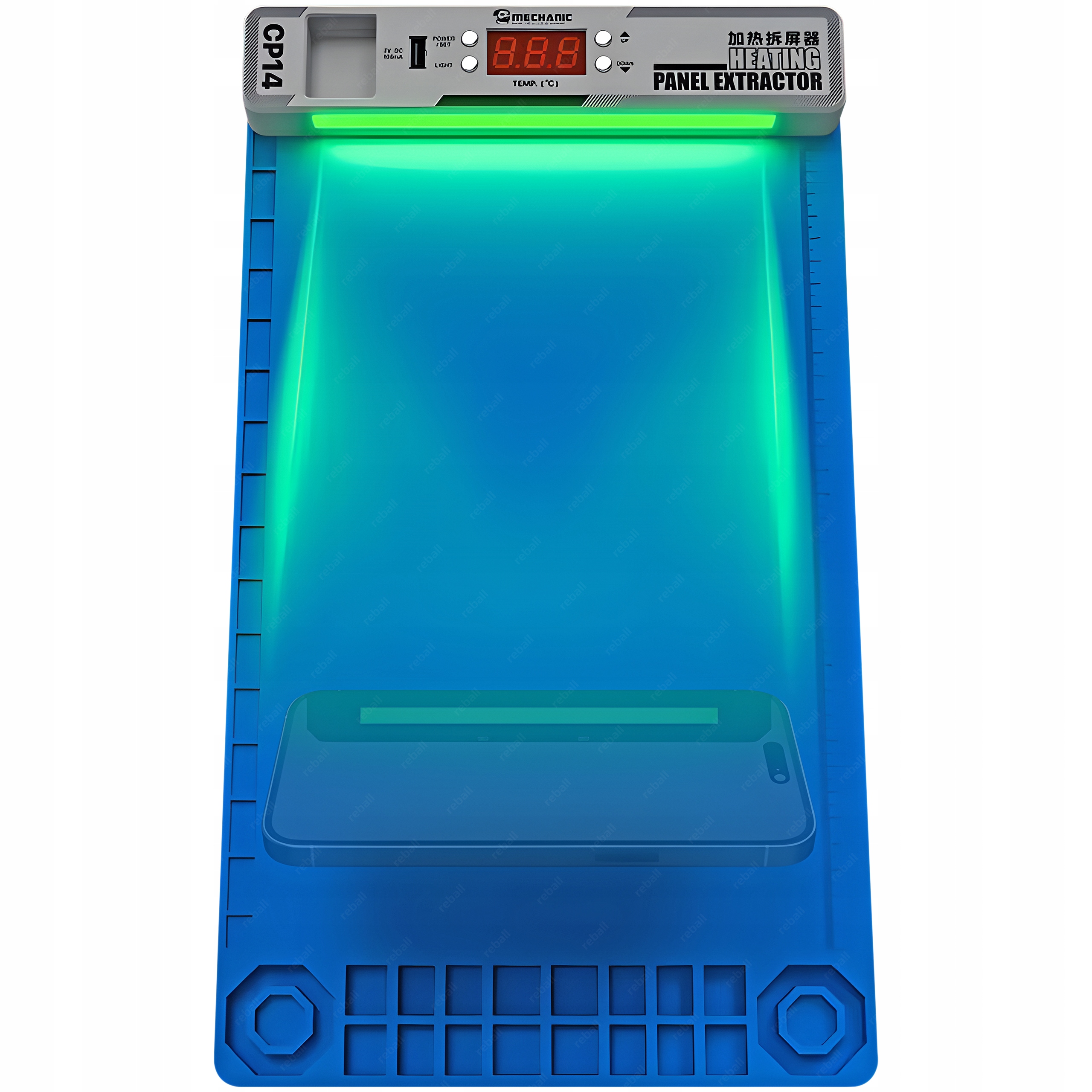 Oddeľovač, Vyhrievacia Podložka Pre LCD Obrazovku Iphone Mechanic CP14 400W 50-120°C