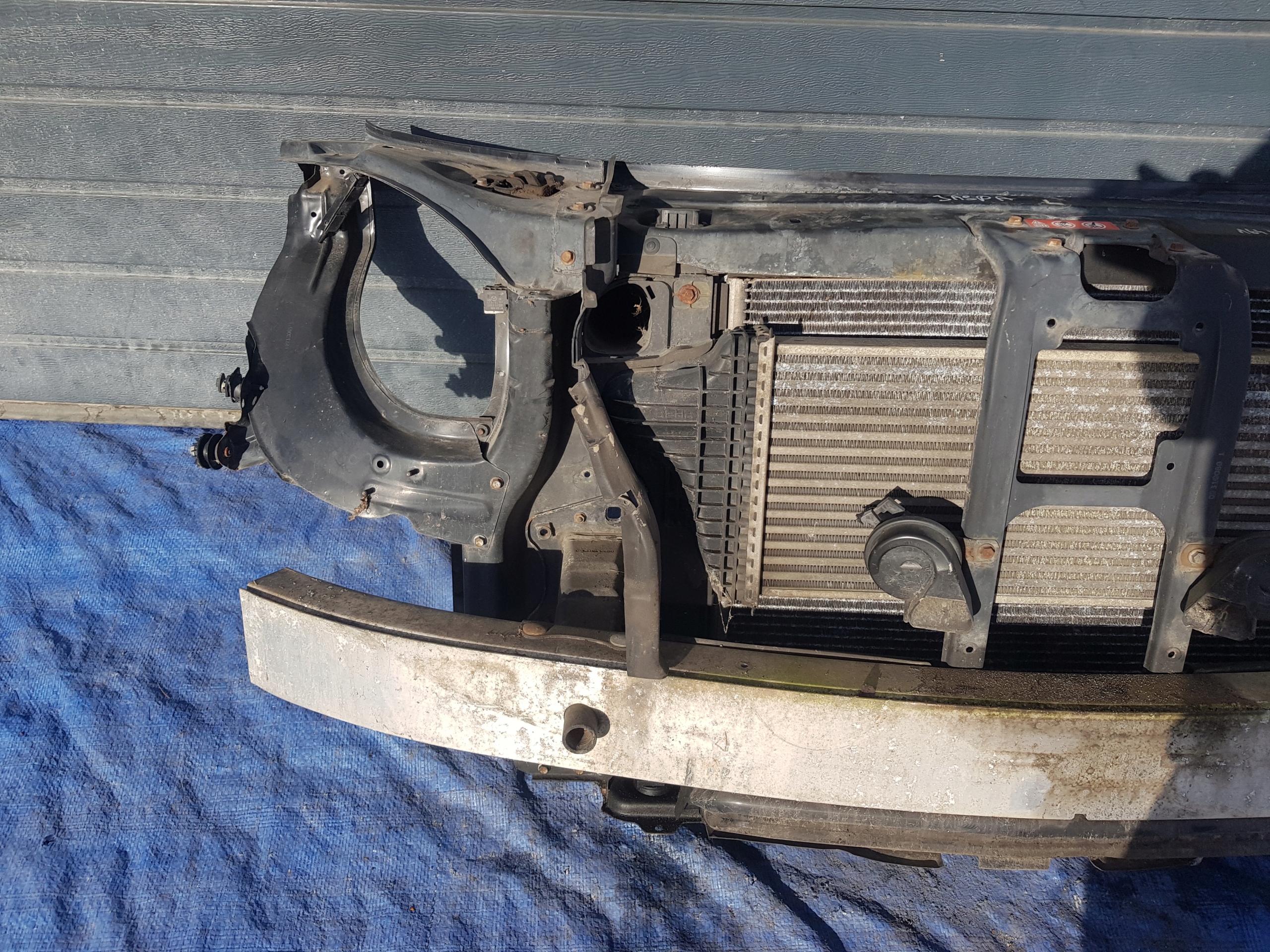 support panel for radiators radiator MERCEDES ML W164 GL X164 3.0 V6 CDI