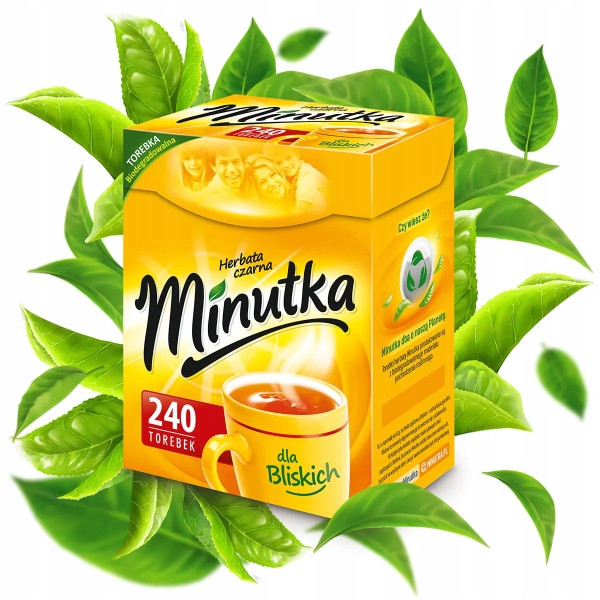 Levně Čaj černý Minutka 240 sáčků