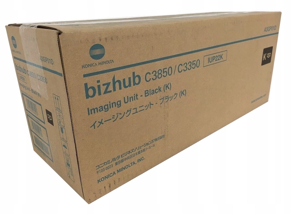 Buben Konica Minolta IUP-22 Black Originál A3GP01D pro Bh C3350/C3850