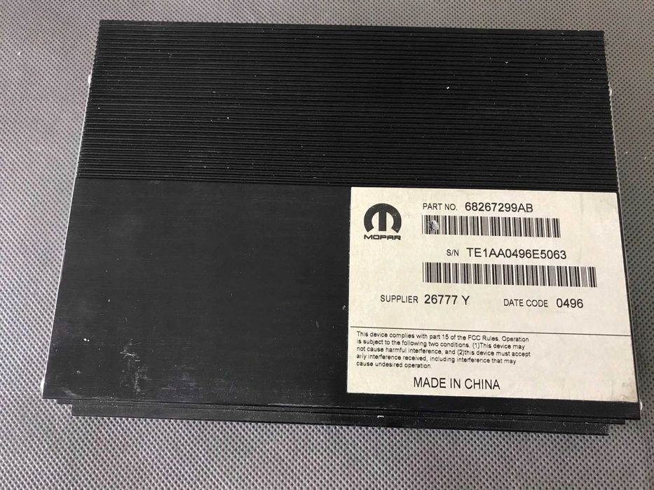 Dodge Charger 2015- Lift amplifier module