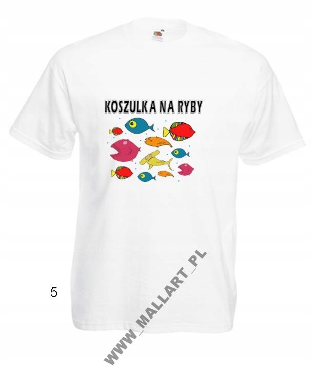 

Koszulka Kwędkarz Ryba Wędka Wzory