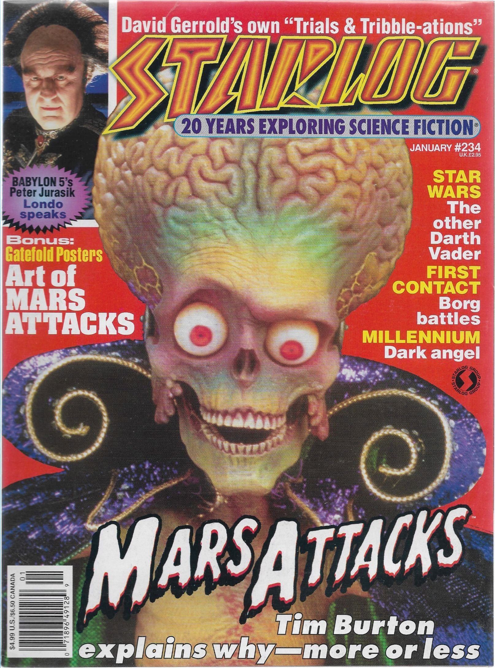 STARLOG MAGAZYN FILM / FANTASTYKA 234/1997 j.ang