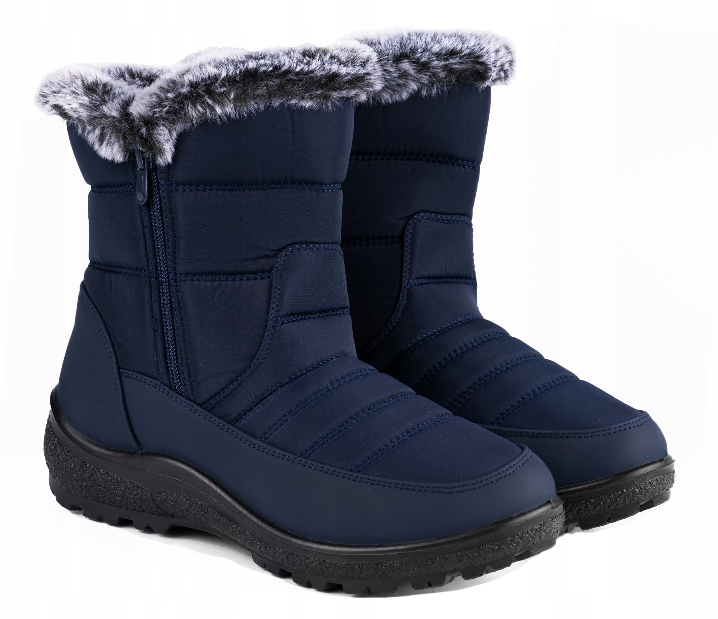 Dámské Sněhule Zateplené zimní boty lehké teplé vysoké na lyže 36