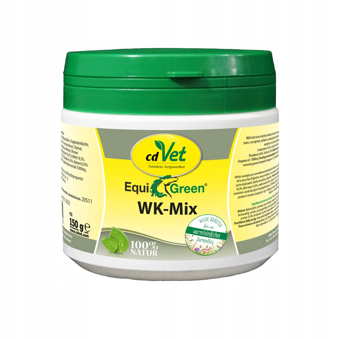 EquiGreen Naturalne Odrobaczanie dla koni 150g
