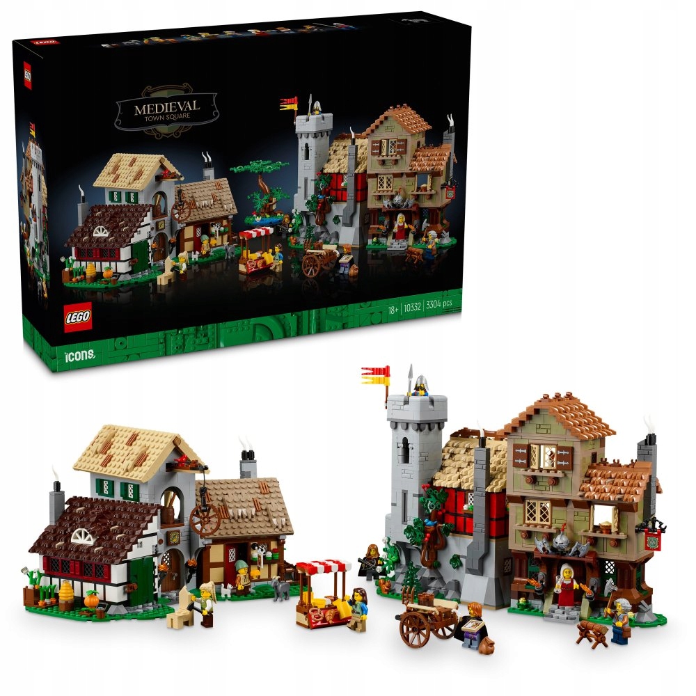 Lego Icons 10332 Středověké náměstí