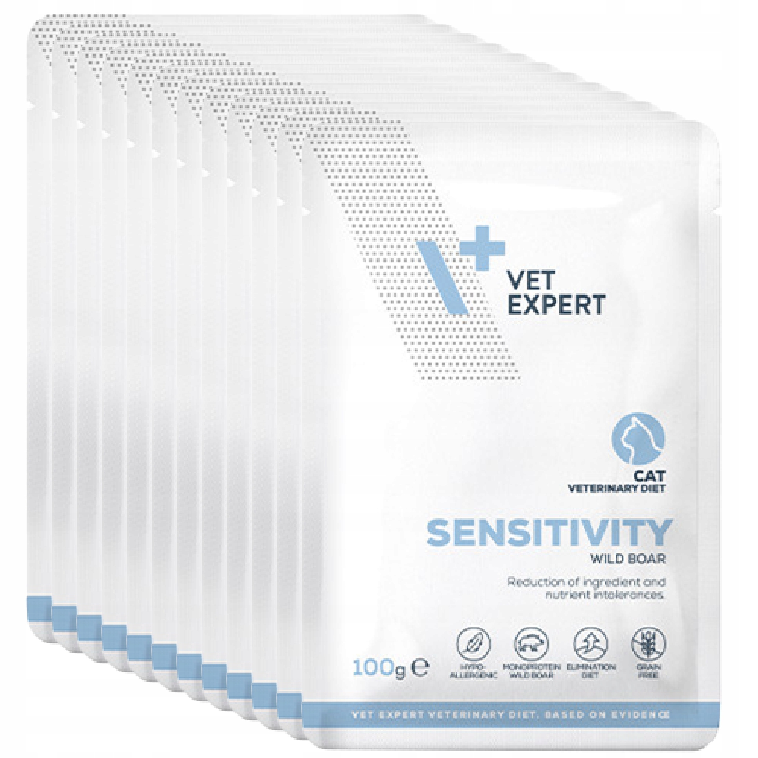4T VetExpert Cat Sensitivity Saszetka 12 x 100 g