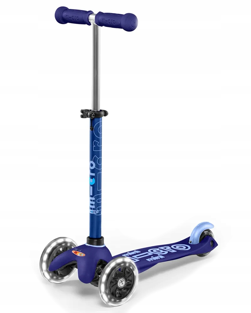 Hulajnoga Micro Mini Deluxe Led Niebieska MMD142