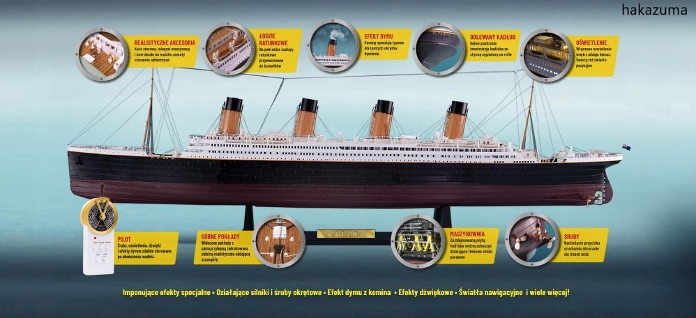 TITANIC STATEK LEGENDA kolekcja 79 / 2024 ISSN 9788328245617