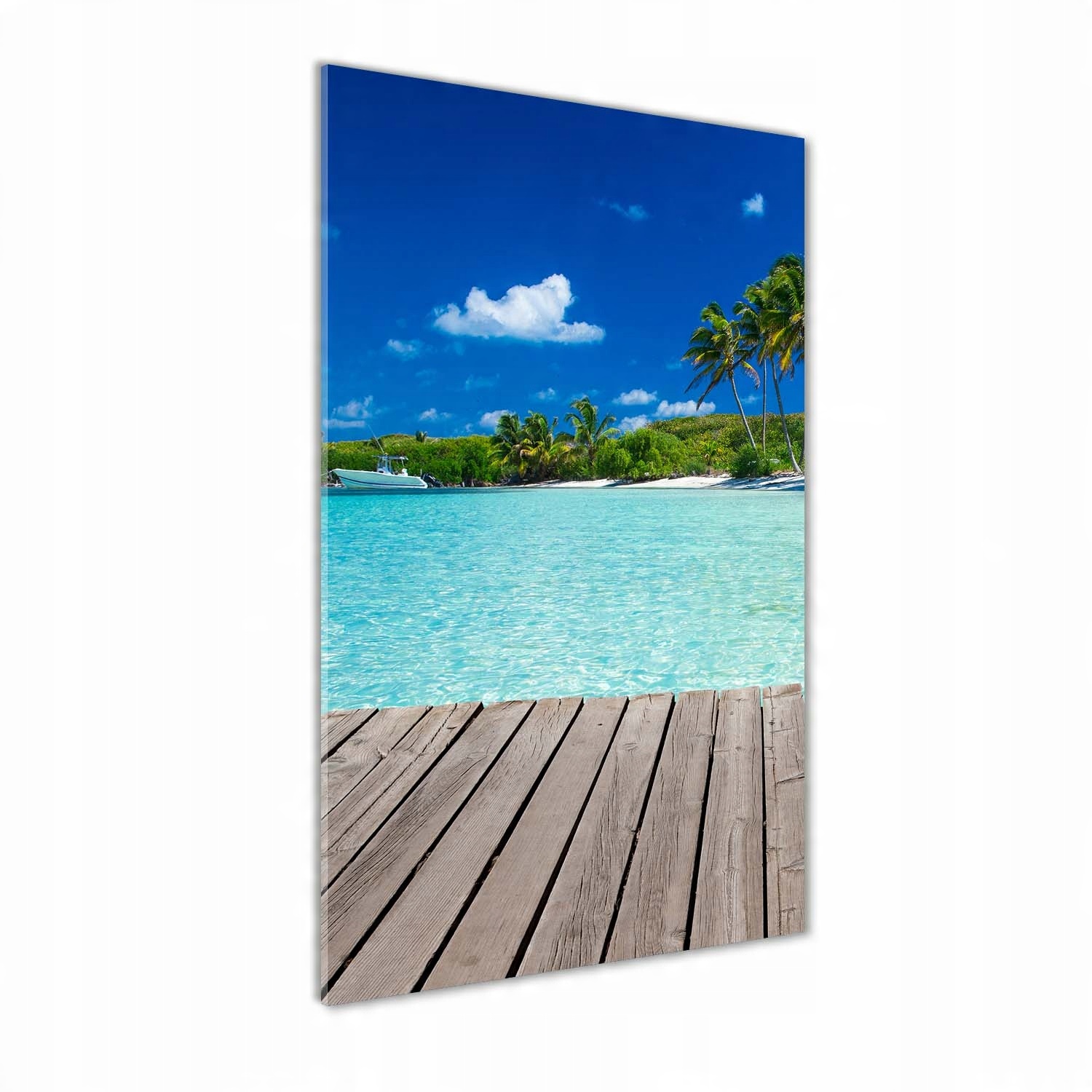 

Foto obraz szkło akrylowe Tropikalna plaża 60x120