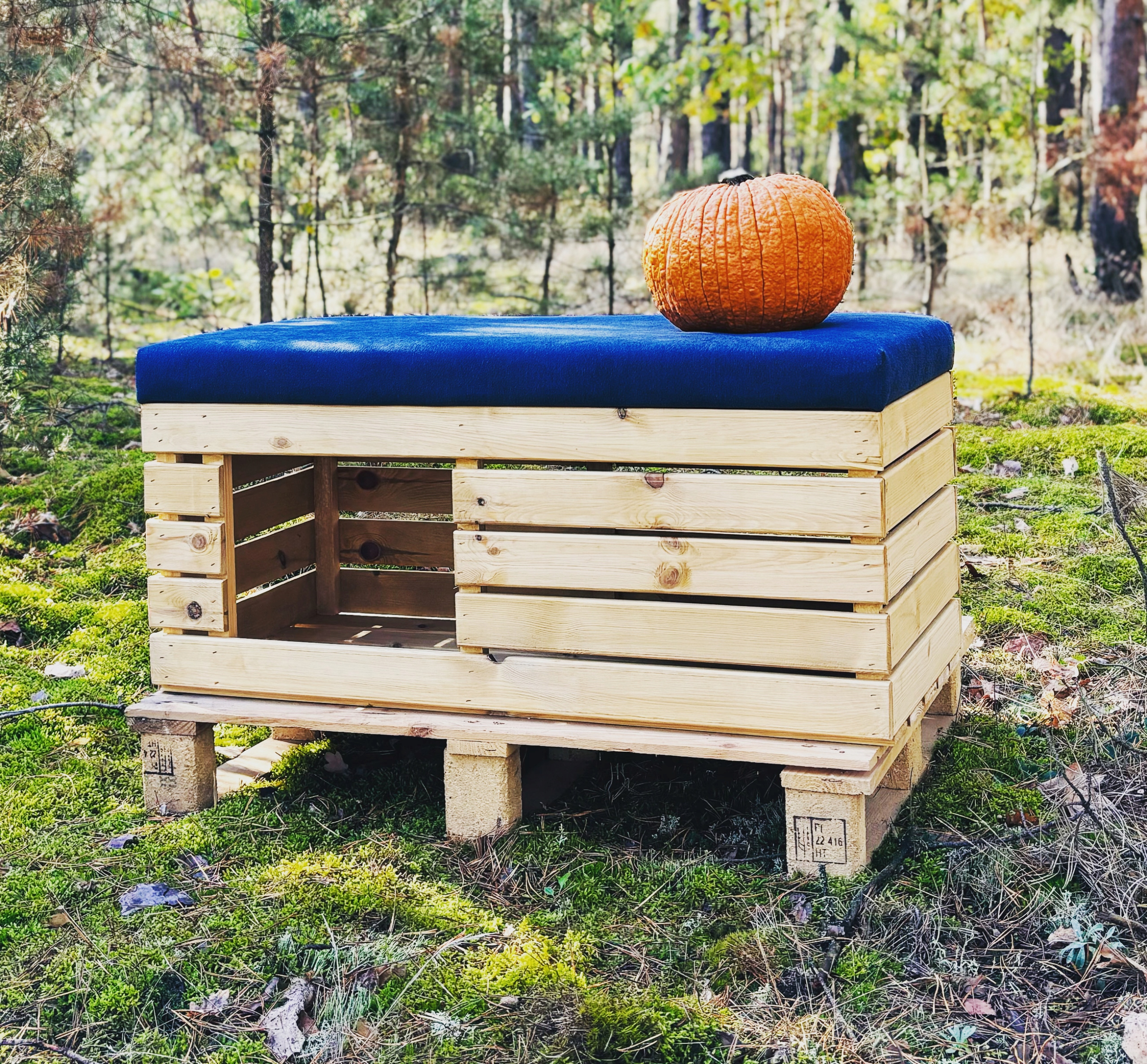 LEGOWISKO DLA KOTA PSA Pufa 100cm WIELE OPCJI Marka inna